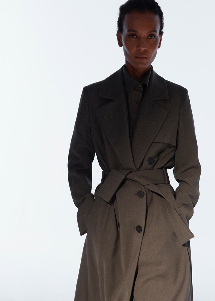 Liya Kebede Models Massimo Dutti Summer 2020 Collections