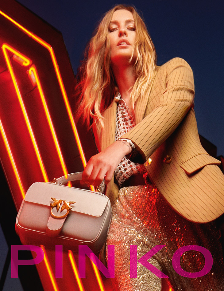 Nadja Bender is the Face of PINKO Fall Winter 2020 Collection