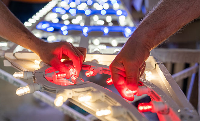 EXCLUSIVE: Making of Dior Luminarie Cruise 2021 Set Design