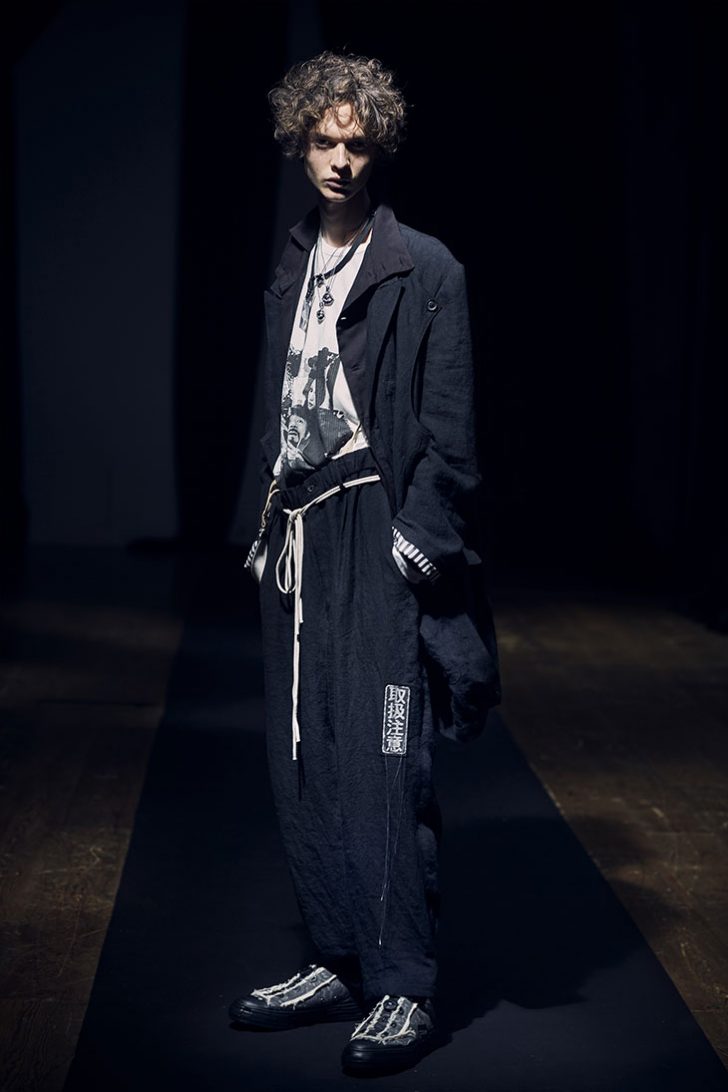 Yohji Yamamoto Spring Summer 2021 Menswear Collection