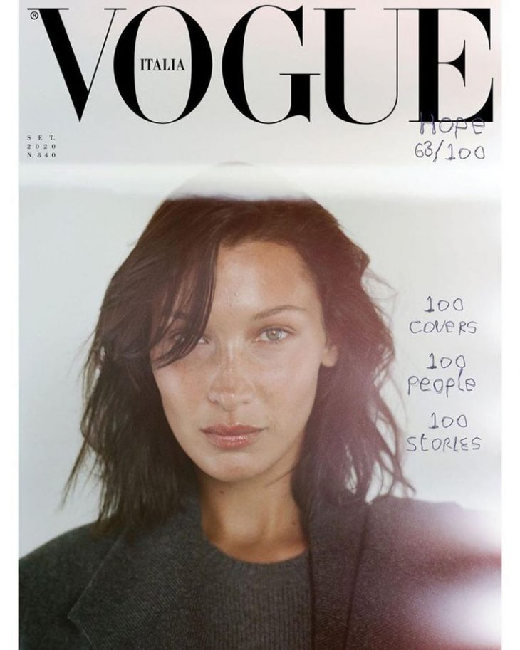 100 Covers of Vogue Italia's September Issue