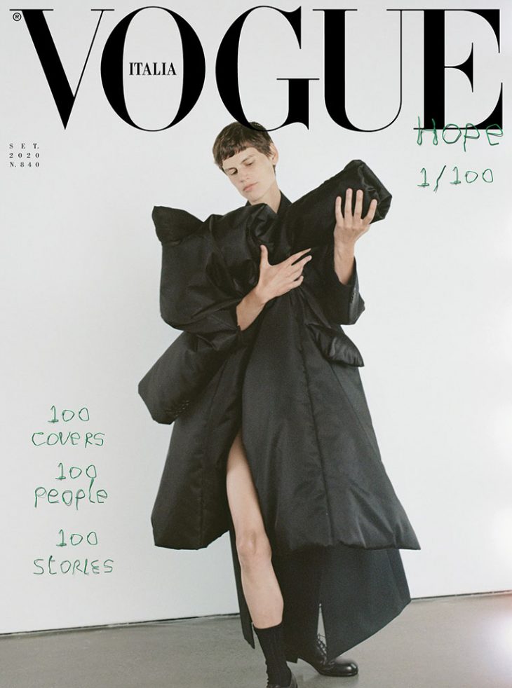 100 Covers of Vogue Italia's September Issue