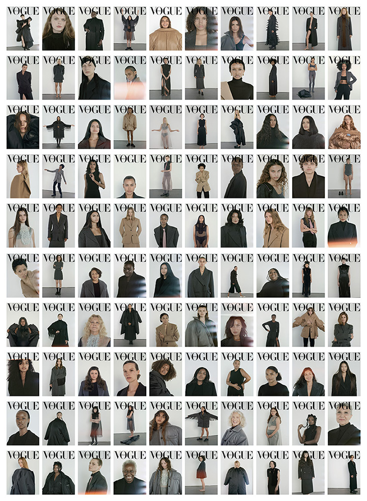 【史上最も激安】雑誌100 Covers of Vogue Italia's September Issue - Design Scene