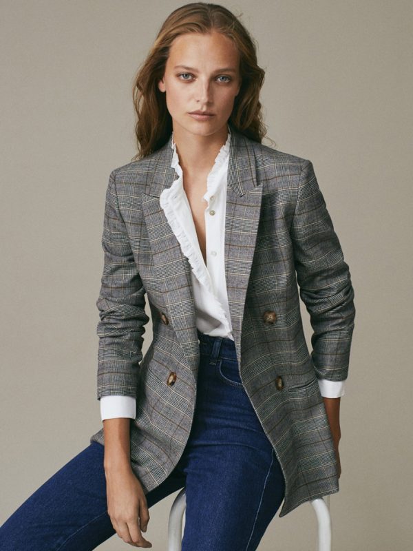 Ine Neefs is the Face of Massimo Dutti Fall Winter 2020 Collection