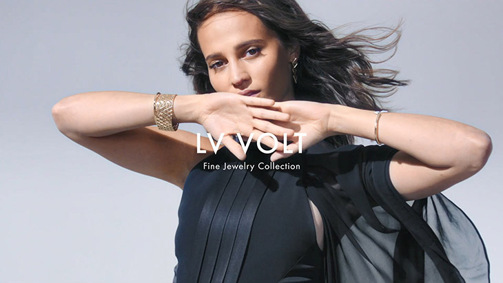 Alicia Vikander Wore Louis Vuitton @ Louis Vuitton fine Jewelry