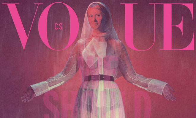 Karolina Kurkova Vogue Czechoslovakia 2021 Cover Photoshoot