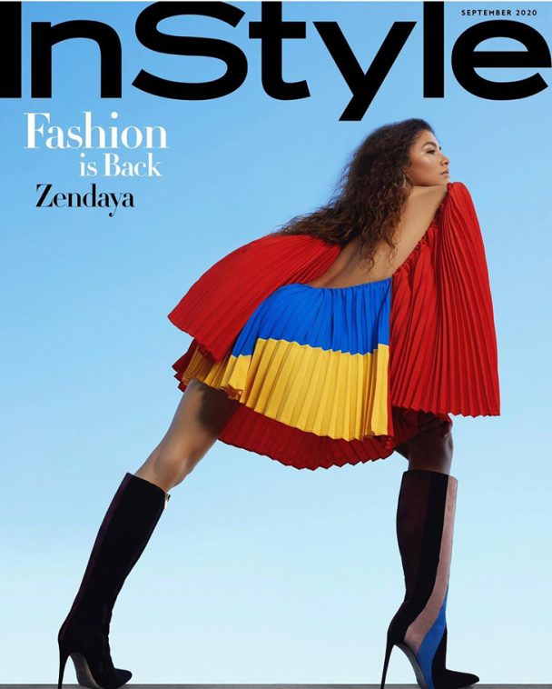 Zendaya is the Cover Girl of InStyle Magazine September 2020 Issue