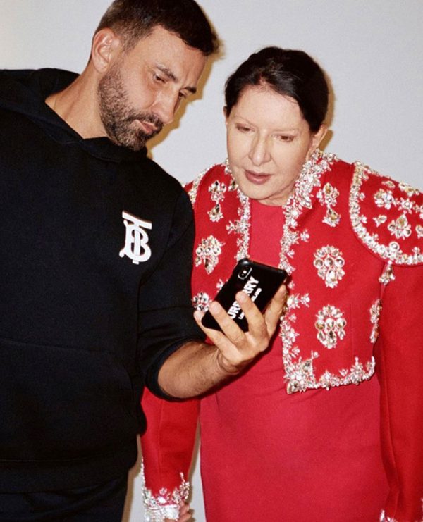 See Riccardo Tisci's Bespoke Costumes for Marina Abramovic