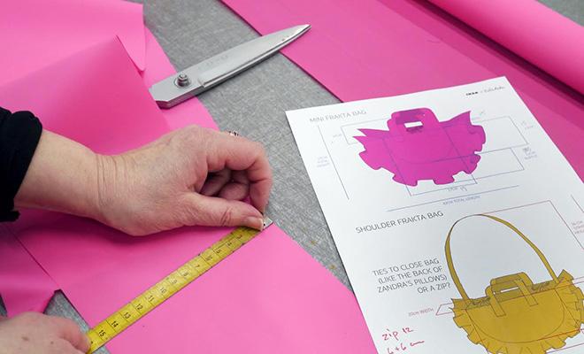 British Designer Zandra Rhodes Collaborates With IKEA