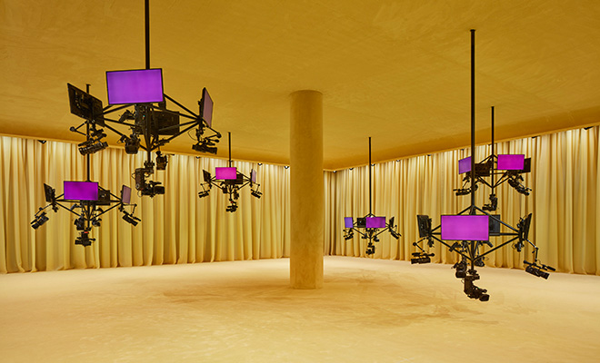 Go Inside Prada Spring Summer 2021 Spectacular Show Space