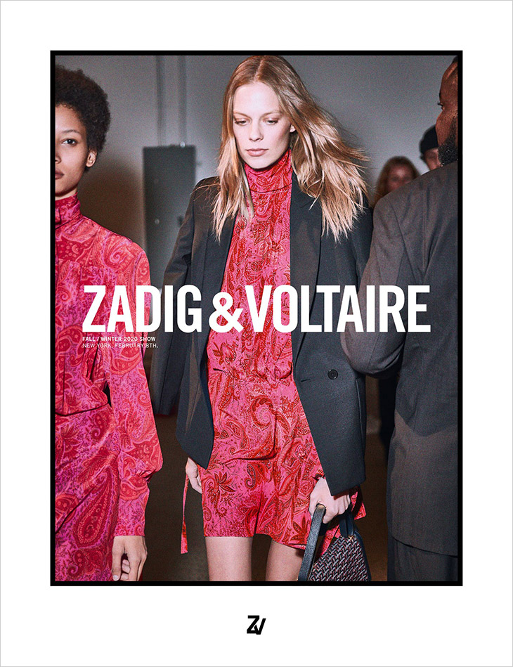 Zadig & Voltaire Accused of Plagiarizing Artist for Fashion Week Ad –