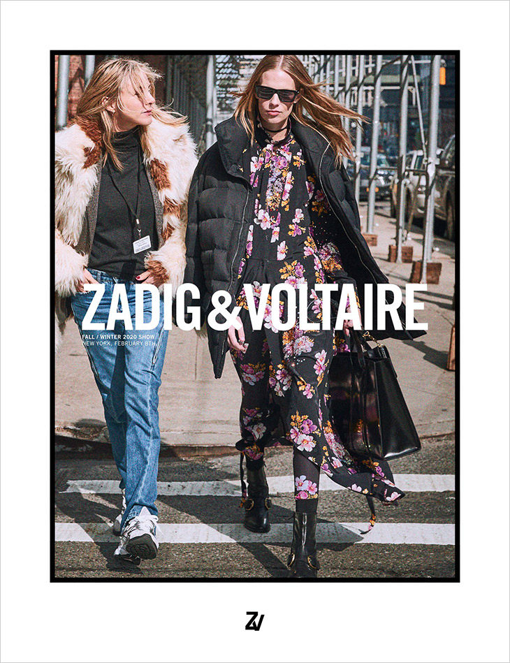 Zadig & Voltaire Accused of Plagiarizing Artist for Fashion Week Ad –