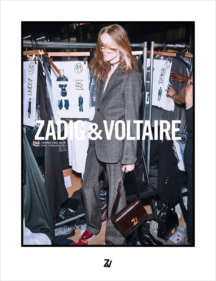 Zadig & Voltaire Accused of Plagiarizing Artist for Fashion Week Ad –