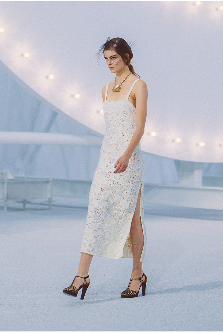 Chanel Couture Fashion Show, Collection Spring Summer 2014 presented during  Paris Fashion Week. Runway look # 0040 – NOWFASHION