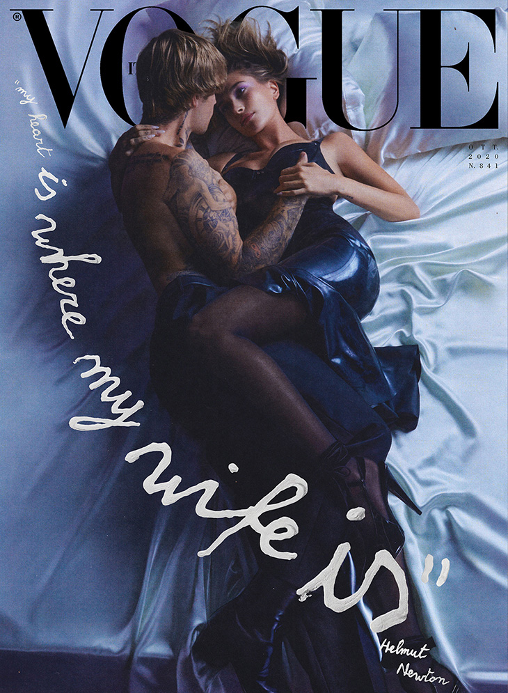 justin bieber vogue italia