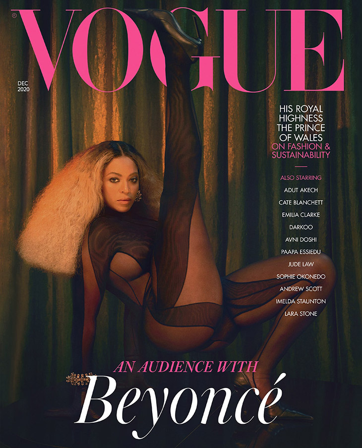 Beyonce is the Cover Star of British Vogue December 2020 Issue