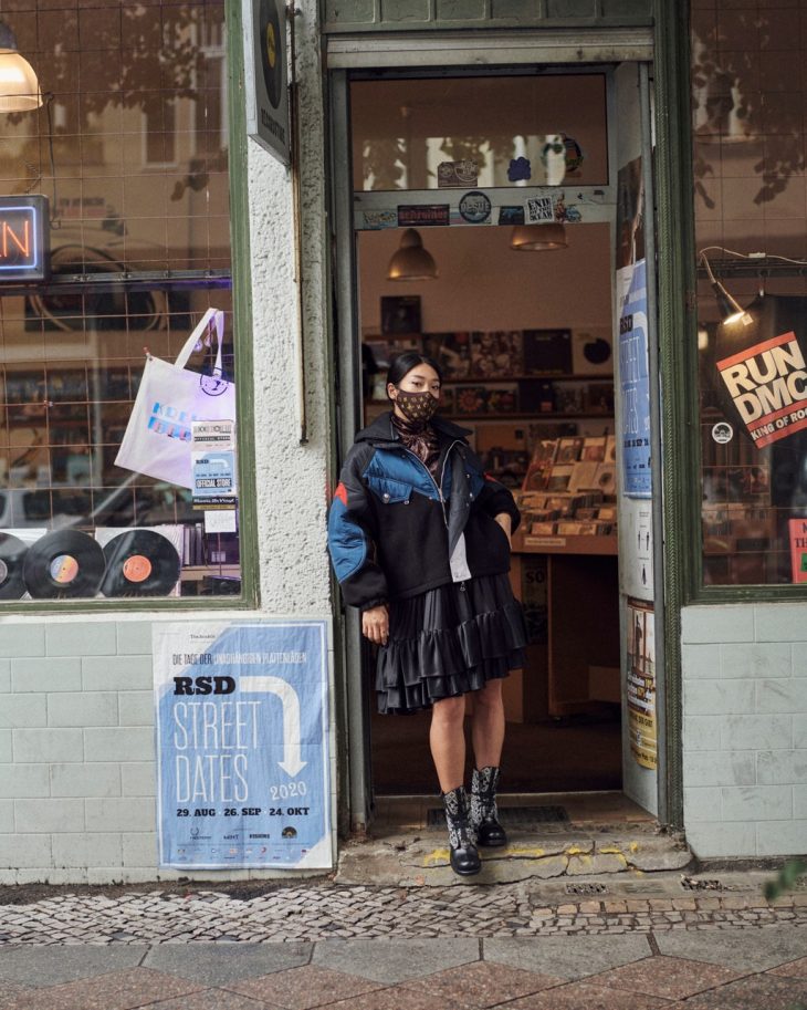 Peggy Gou Models Louis Vuitton FW20 Shoe Collection