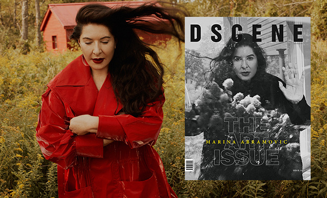 DSCENE Art Issue With Marina Abramovic is OUT NOW