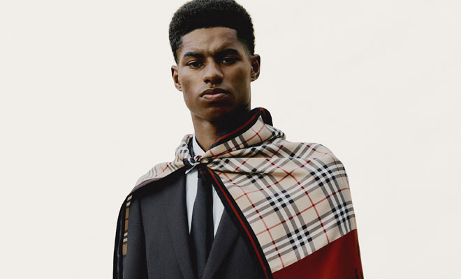 Burberry Partners With Marcus Rashford to Support Youth Centres