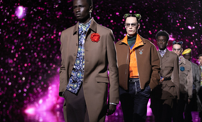 Kim Jones creates a fantastical men's Fall 2021 collection for Dior