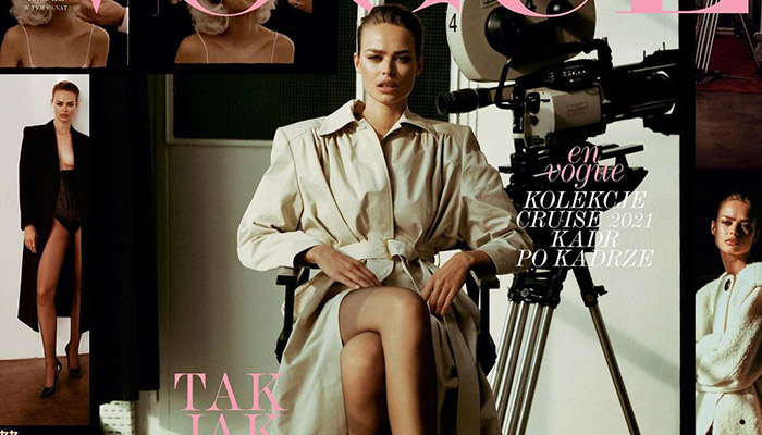 deltage Kategori Hælde Top Model Birgit Kos Covers Vogue Polska January February 2021 Issue