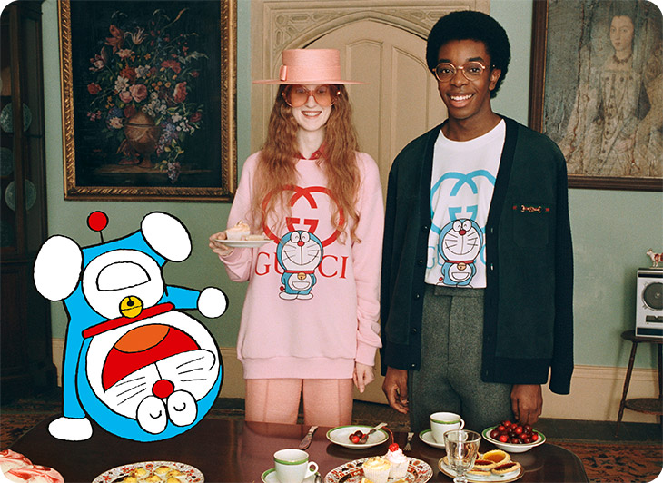 GUCCI Celebrates Lunar New Year with Campaign Starring DORAEMON