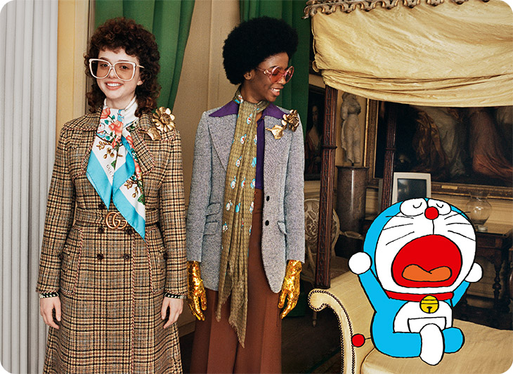GUCCI Celebrates Lunar New Year with Campaign Starring DORAEMON