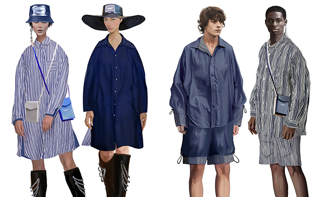 VICTORIA/TOMAS Pre-Fall 2021 Womenswear and Menswear Collection