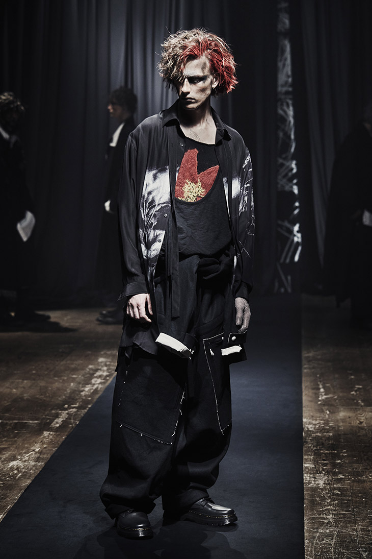 yohji yamamoto pour homme 敗残兵期 カットソー | testes.metalesp.com.br