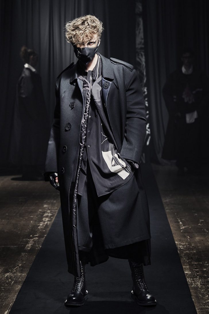 PFW: YOHJI YAMAMOTO POUR HOMME Fall Winter 2021.22 Collection