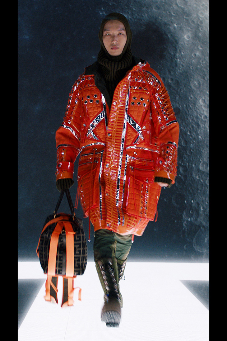 PFW Balmain Menswear Fall Winter 2021 Collection