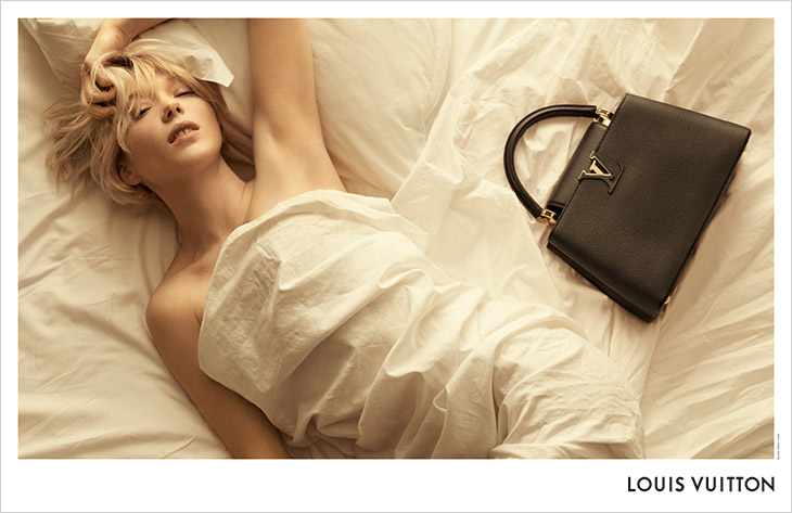 Léa Seydoux is the Face of LOUIS VUITTON 2021 Capucines Bag