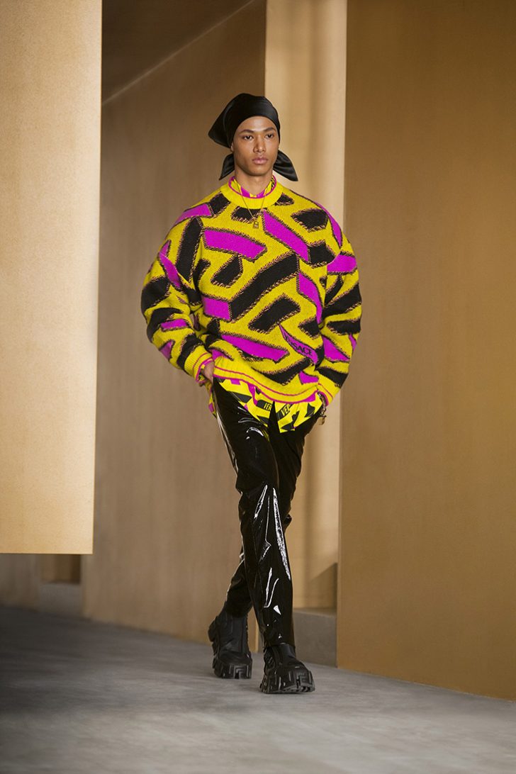 versace fall winter 2021 boots