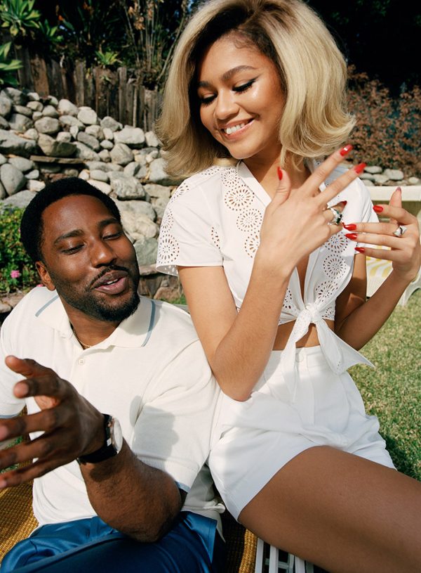 Zendaya & John David Washington Star in W Magazine March 2021 Issue
