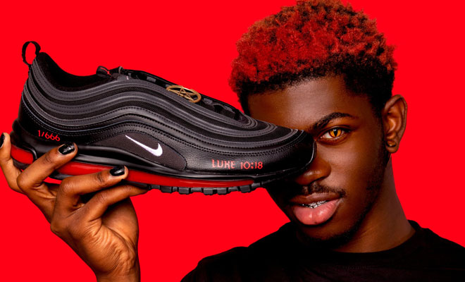 LIL NAS x MSCHF Drop The Shoes Filled With Human Blood