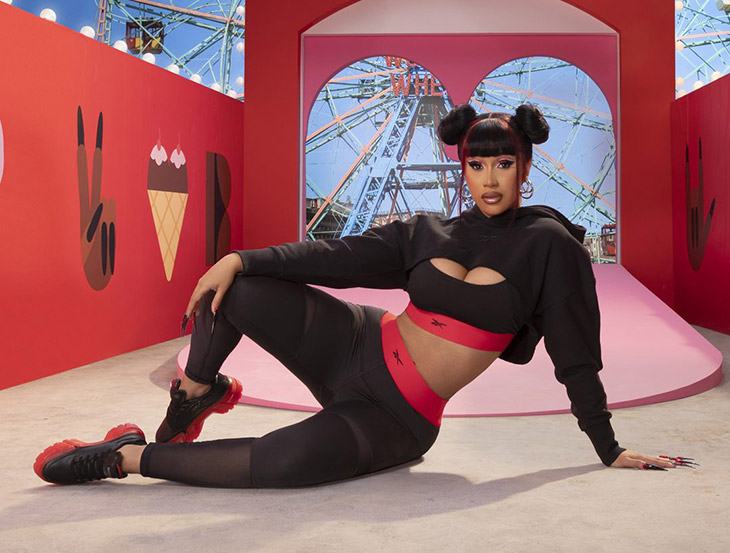 Discover Cardi B x Reebok Summertime Fine Collection