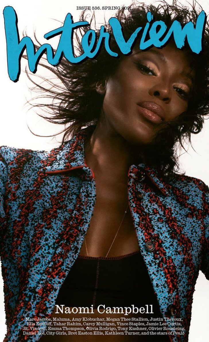 Naomi Campbell is the Cover Star of Interview Magazine Spring 2021 Issue