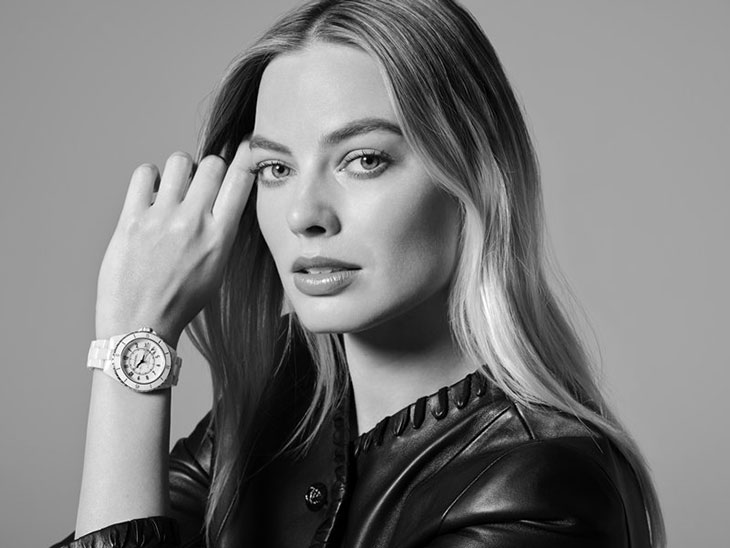 Margot Robbie Is the Face of the Iconic CHANEL J12 Watch