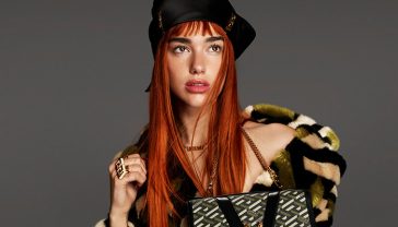 DUA LIPA is the Face of VERSACE Fall Winter 2021 Collection