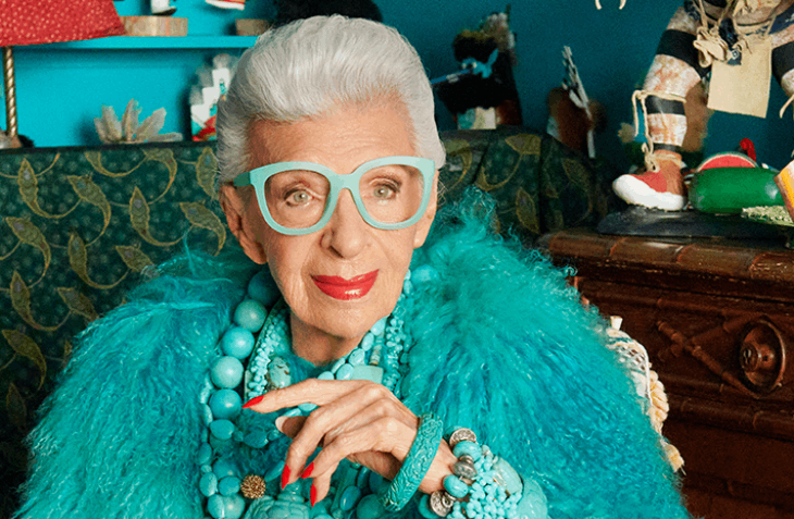 Why Style Icon Iris Apfel Will Never Ditch Her Signature Round, Oversized Glasses