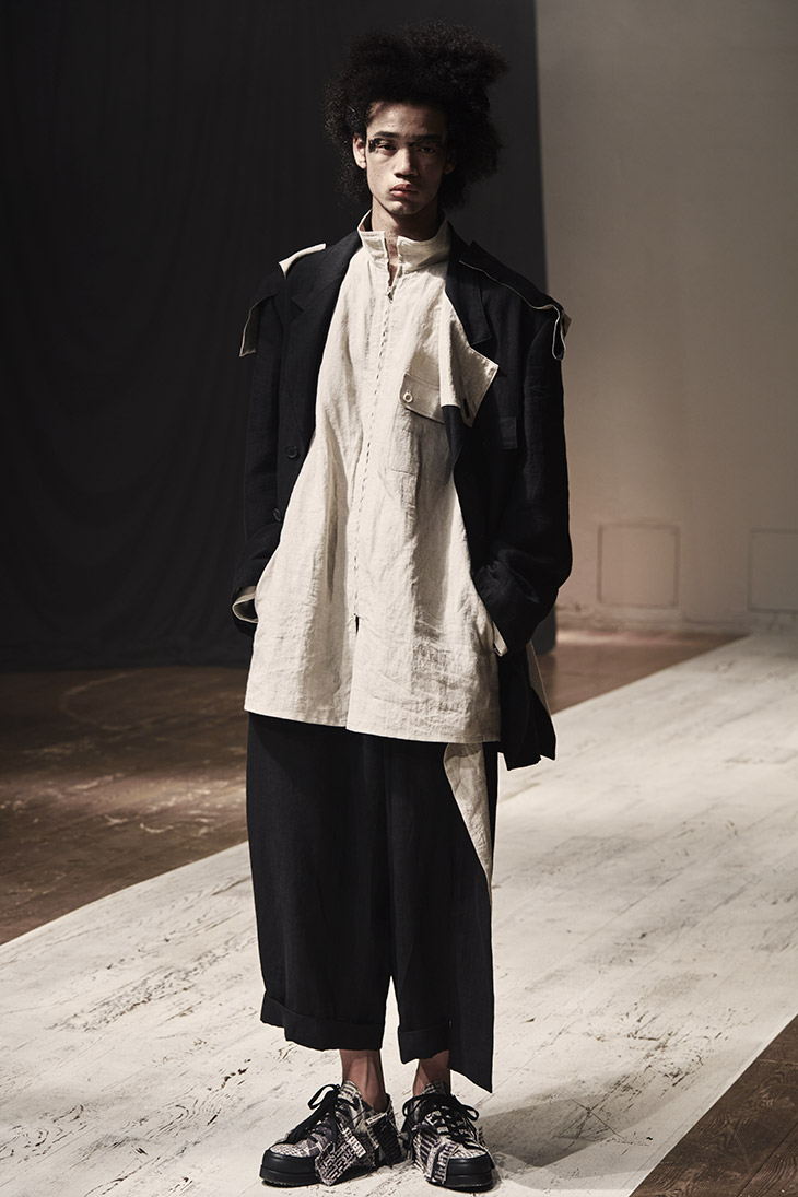 YOHJI YAMAMOTO POUR HOMME Spring Summer 2022 Collection