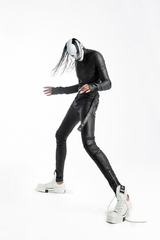 rick owens drkshdw x converse