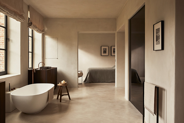 Bathroom flooring