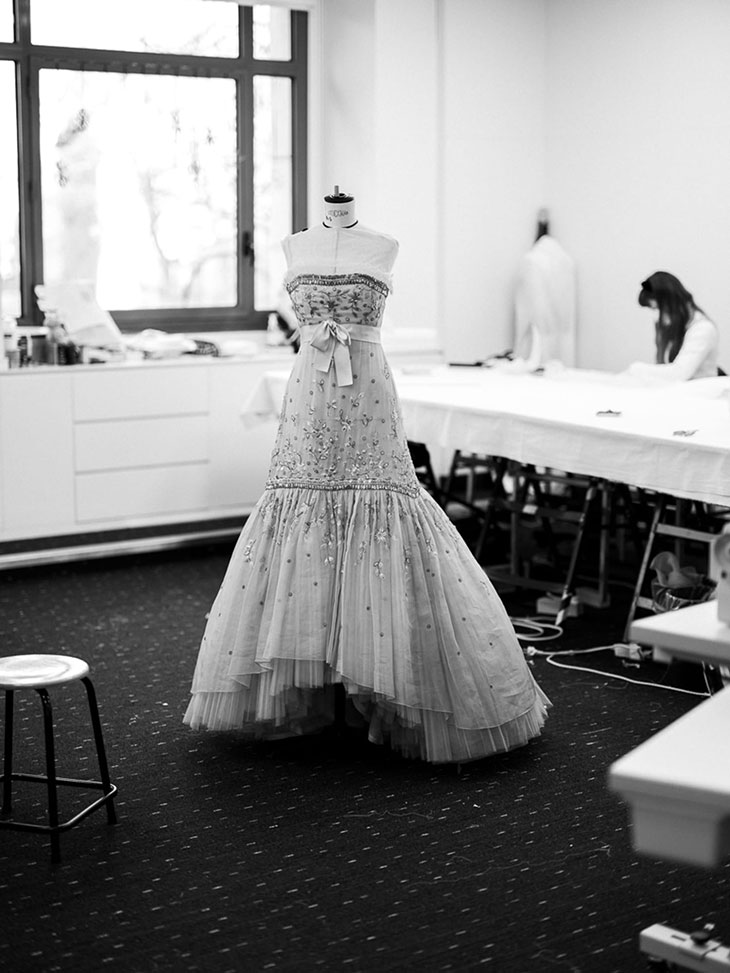 Kristen Stewart's 'Spencer' Gown by CHANEL Took 1034 Hours of Work