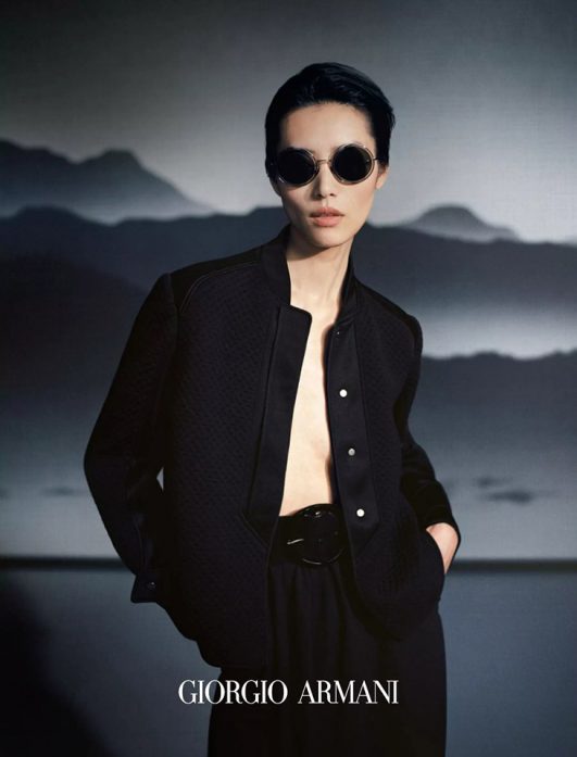 Liu Wen is the Face of Giorgio Armani Fall Winter 2021 Collection
