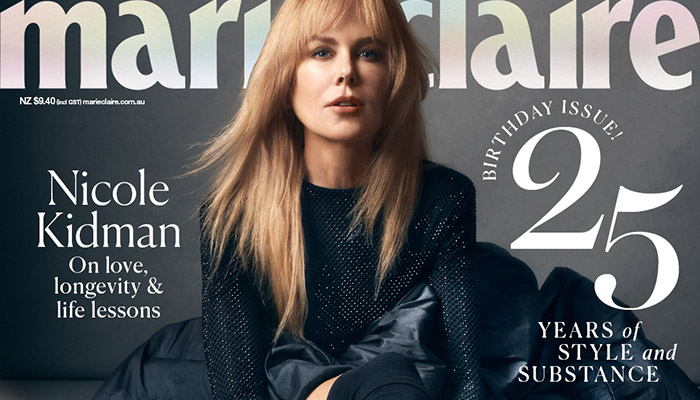 Nicole Kidman Covers Marie Claire Australia September 2021 Issue