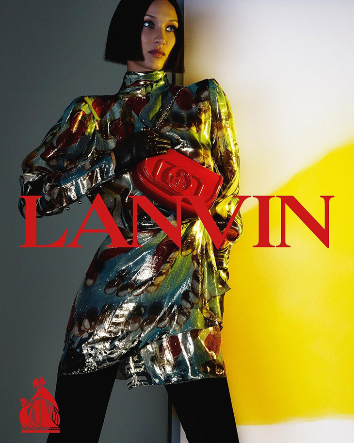 Bella Hadid is the Face of LANVIN Fall Winter 2021 Collection