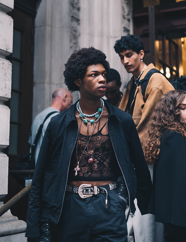 London Fashion Week Street Style photo ©Josh Upton