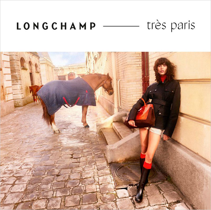 Mica Argañaraz is the Face of LONGCHAMP Fall Winter 2021 Collection