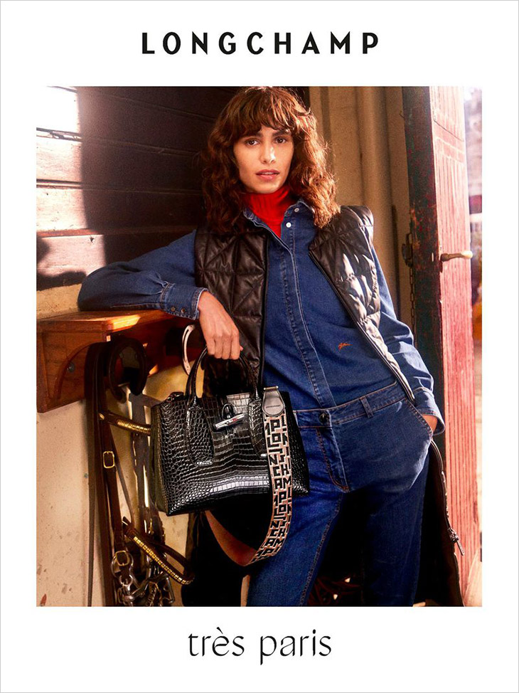 Mica Argañaraz is the Face of LONGCHAMP Fall Winter 2021 Collection